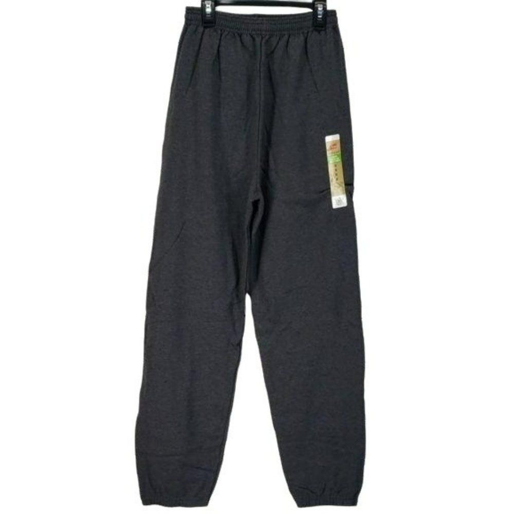 Hanes Men's Cinch Leg Grey Sweatpants Joggers Size Small